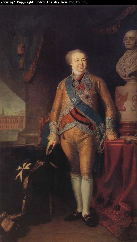 Vladimir Borovikovsky Portrait of Prince Alexander Kourakine
